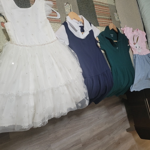 Bundle of big girls dresses 7/8 y - Picture 2 of 15